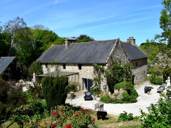 Manoir du 15ème Siècle Restauré Accès Mer + Dépendances 29830 Saint-Pabu